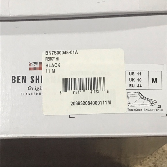 Ben Sherman Percy Hi Men’s Shoes in Size 11 - Picture 4 of 4